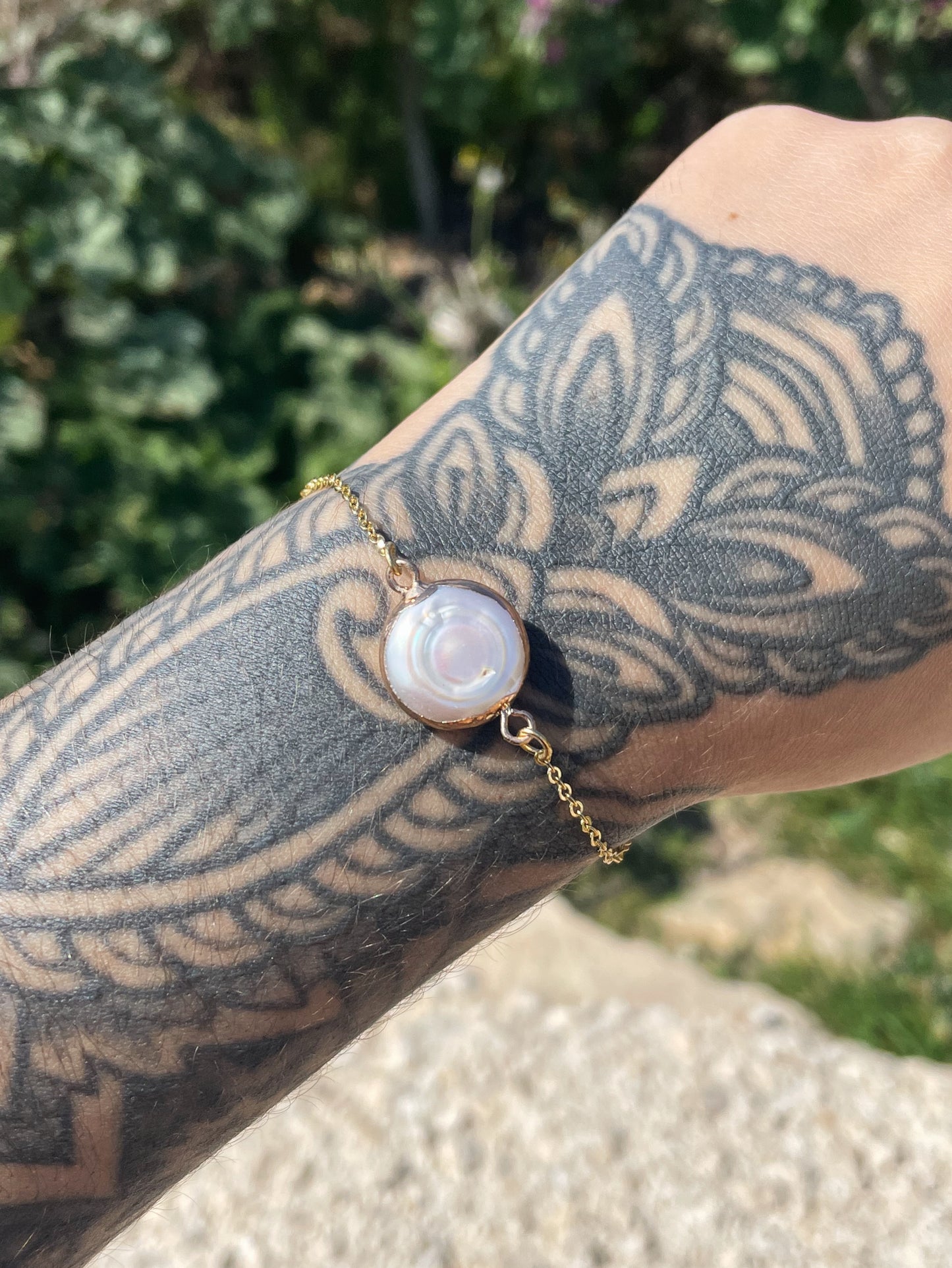 Freshwater Pearl Gold Bracelet