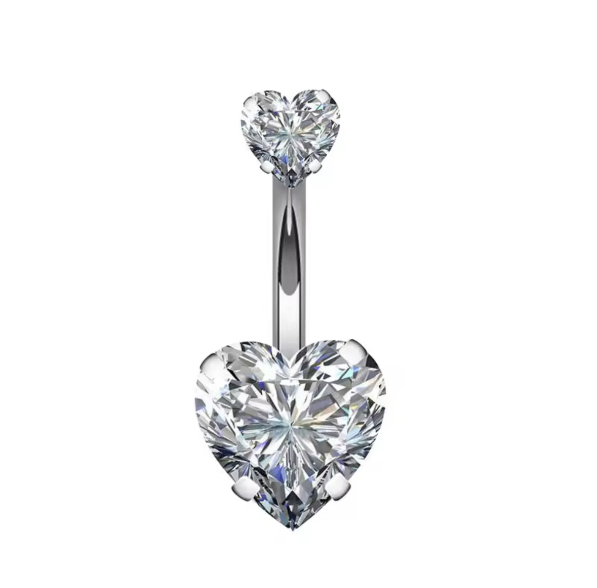 Heart Belly Ring