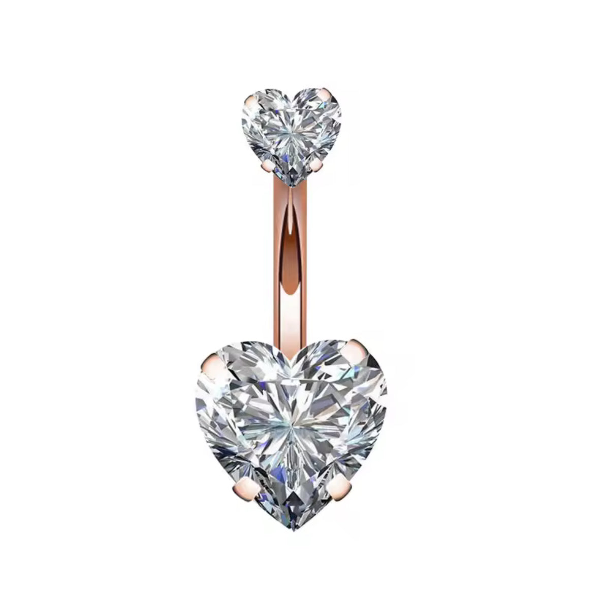 Heart Belly Ring