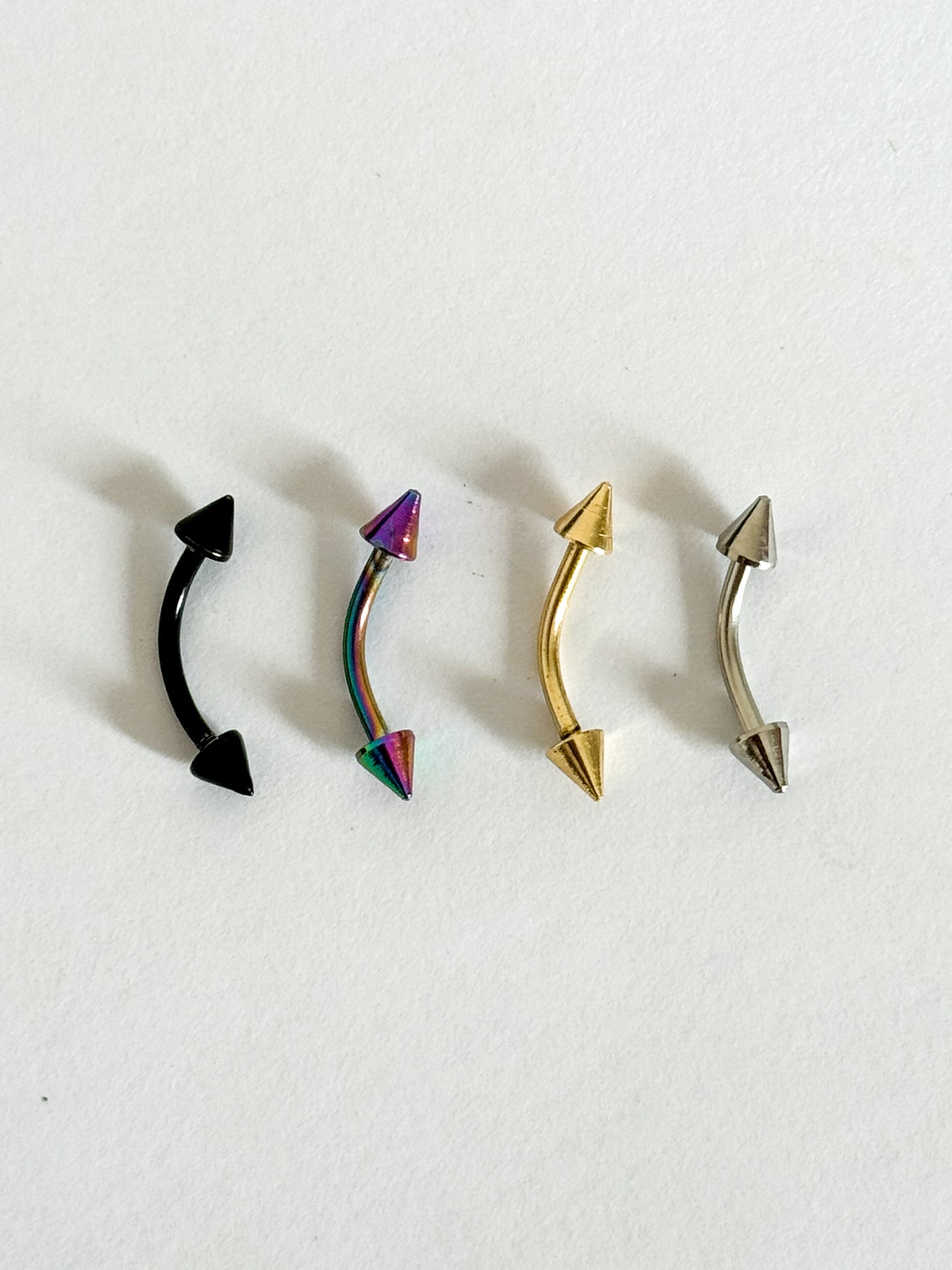 Curved Spike Barbell