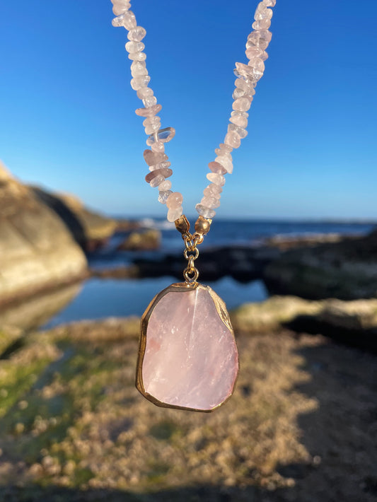 Rose Quartz Necklace