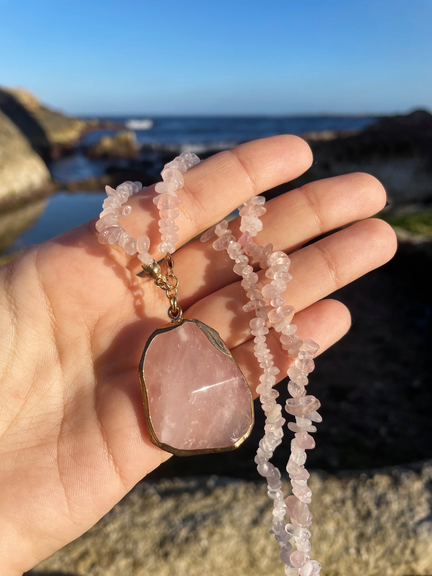 Rose Quartz Necklace