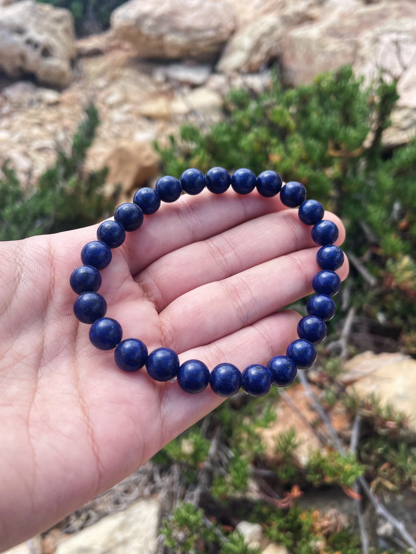 Lapis Lazuli Beads Bracelet