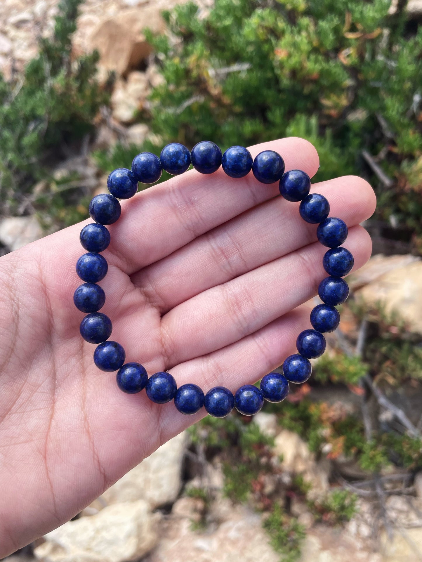 Lapis Lazuli Beads Bracelet