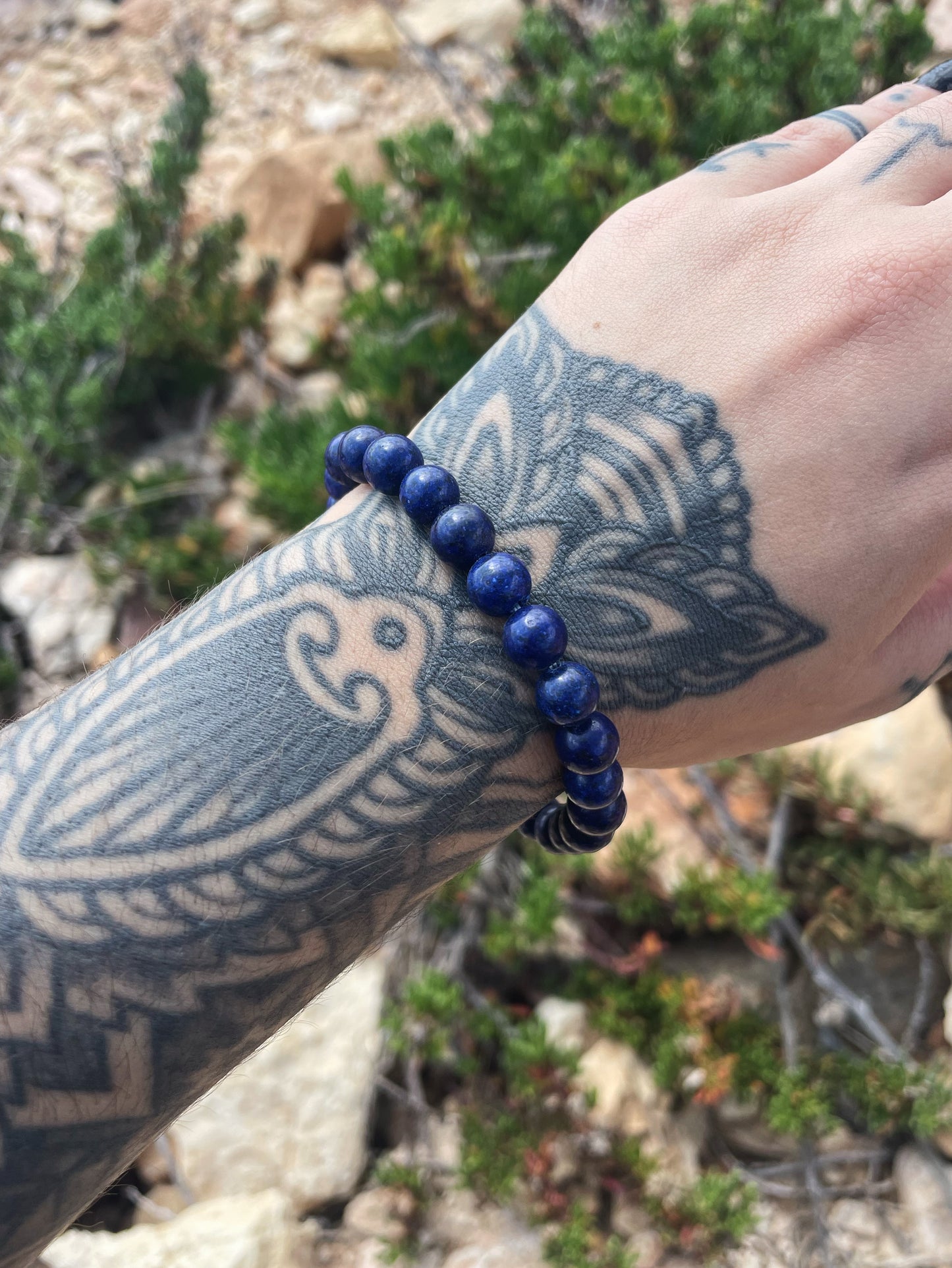 Lapis Lazuli Beads Bracelet