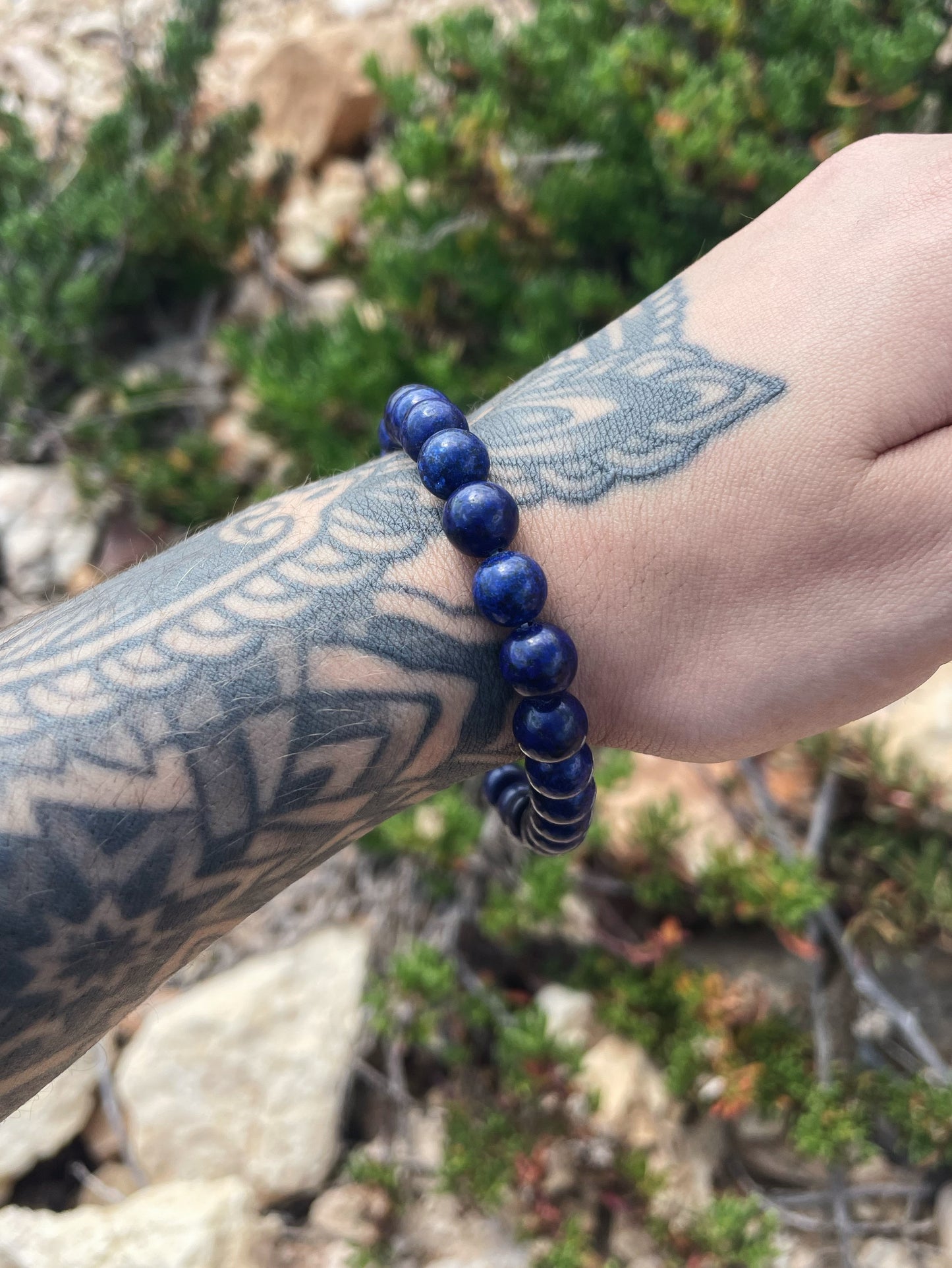 Lapis Lazuli Beads Bracelet